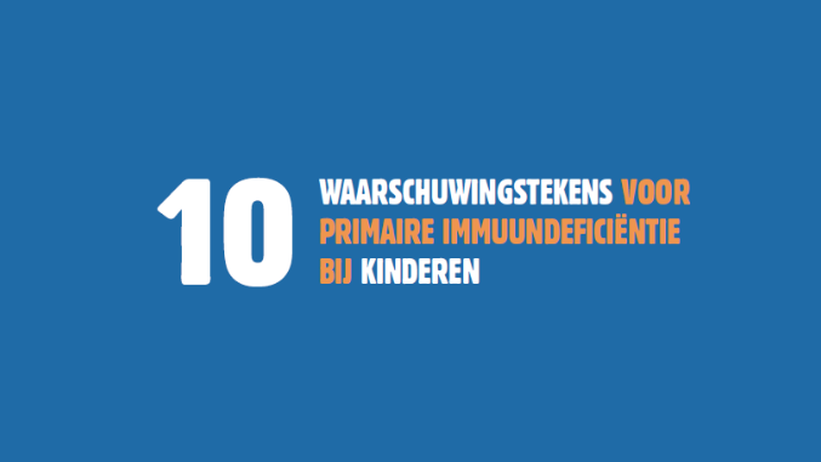 Alarmkaart onderliggende immuunstoornis 40